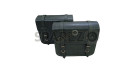 For Royal Enfield Goan Classic 350 Leather Pannier Dark Green Bags With Mounting - SPAREZO